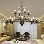 Timeless Elegance: The Iron Chandelier