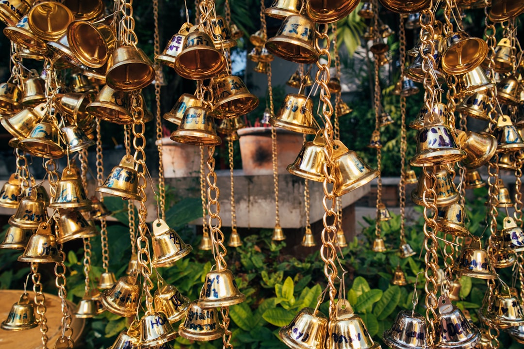 Photo wabi-sabi chandelier