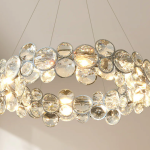 Sparkling Elegance: Crystal Ball Chandelier