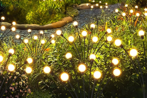 Enhance Your Yard with Solar Firefly Bunch Lights