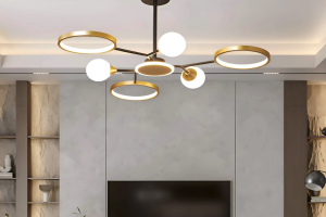 Illuminate Your Space with a Foyer Luxury Gold Sputnik Ceiling Lamp