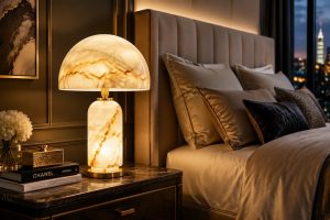Enhance Your Luxury Bedroom with an Onyx Table Lamp