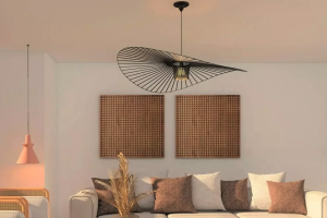 Creating a Japandi-Inspired Living Room with an Arc Floor Lamp